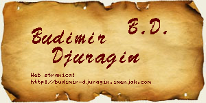 Budimir Đuragin vizit kartica